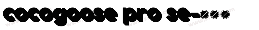 cocogoose pro se字体转换
